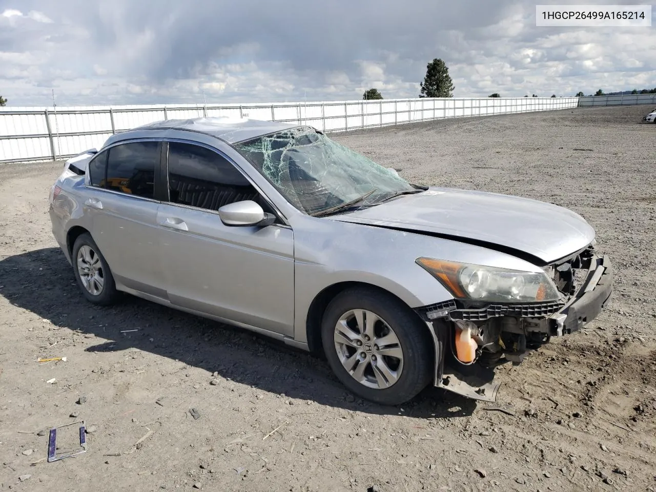 2009 Honda Accord Lxp VIN: 1HGCP26499A165214 Lot: 56871584