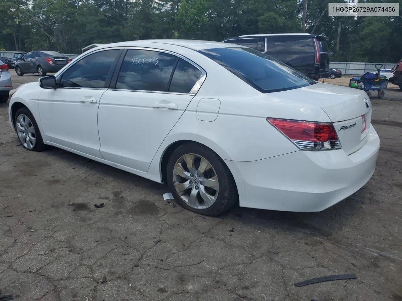 2009 Honda Accord Ex VIN: 1HGCP26729A074456 Lot: 57443534