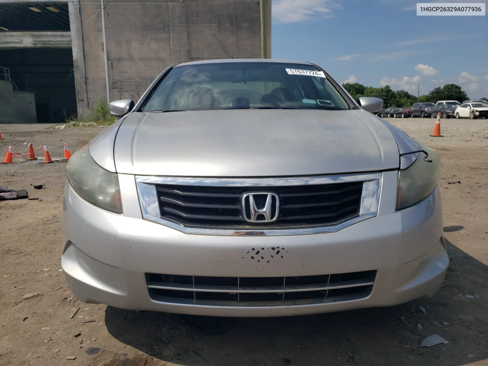 2009 Honda Accord Lx VIN: 1HGCP26329A077936 Lot: 57637724