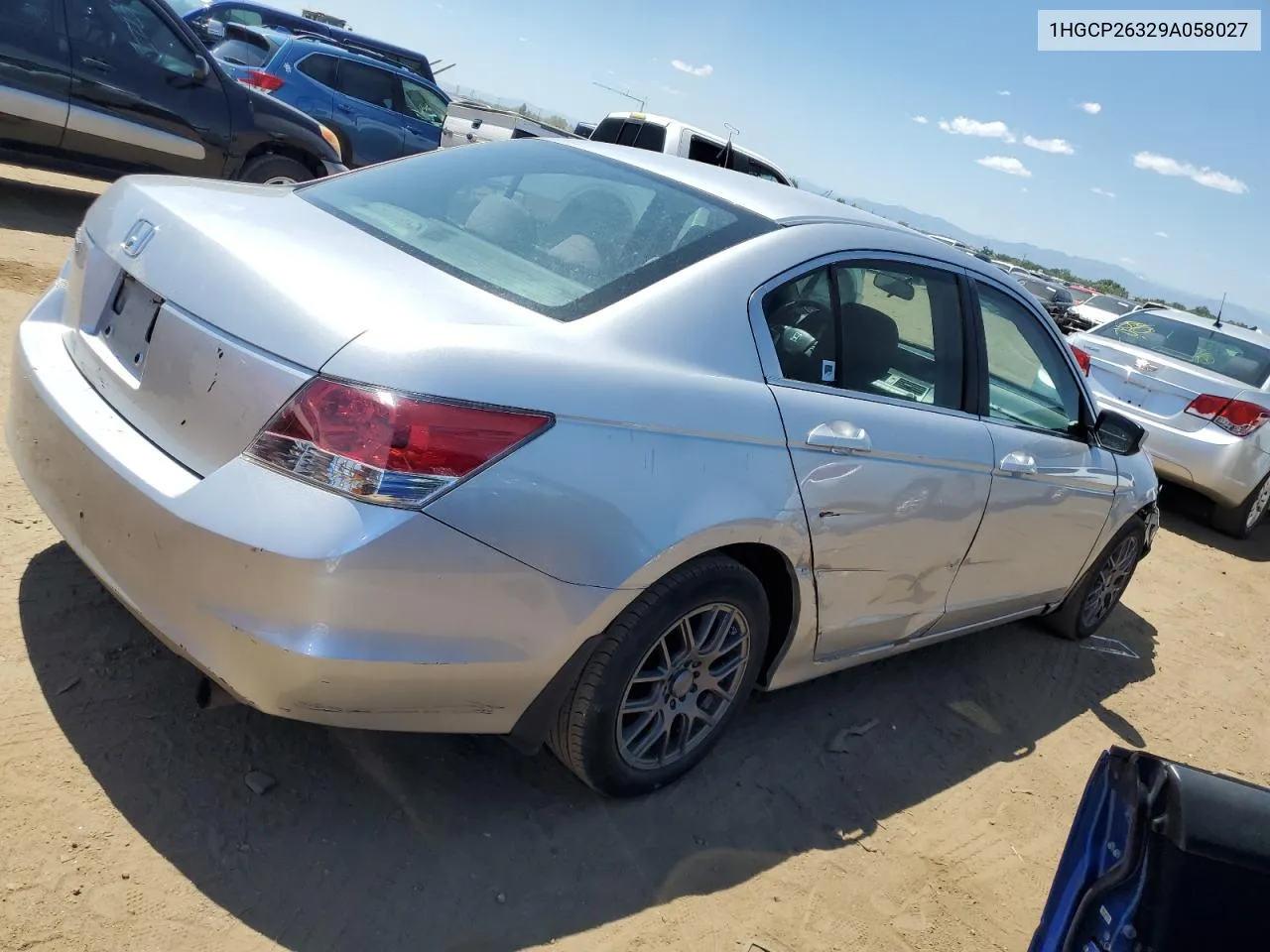 1HGCP26329A058027 2009 Honda Accord Lx