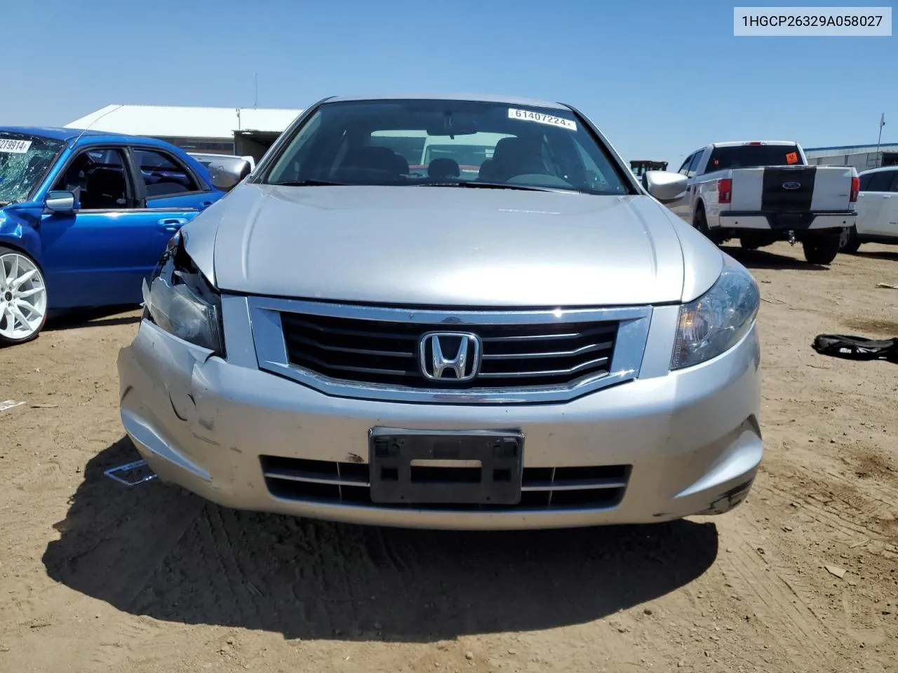 2009 Honda Accord Lx VIN: 1HGCP26329A058027 Lot: 61407224