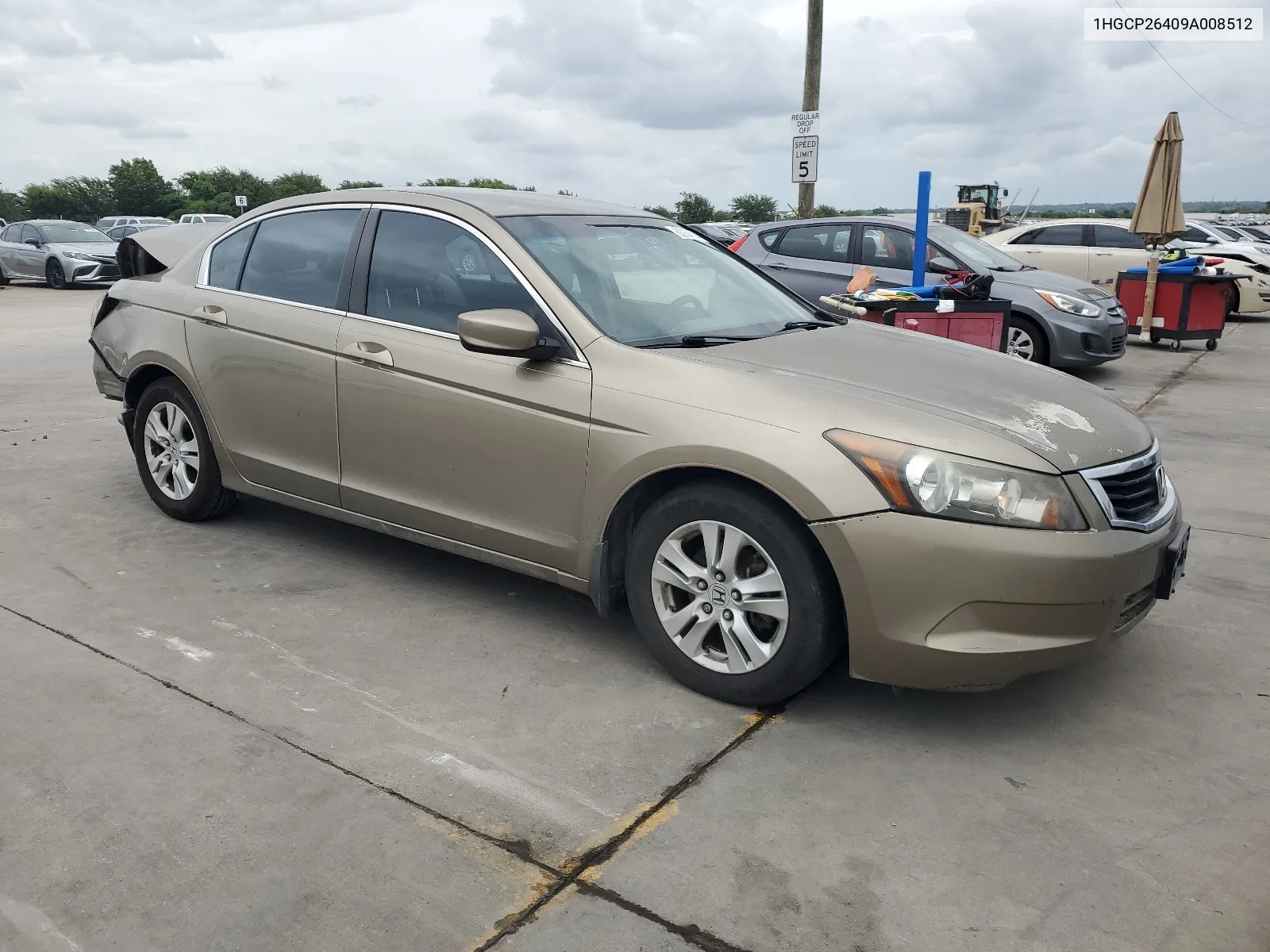 2009 Honda Accord Lxp VIN: 1HGCP26409A008512 Lot: 62064714