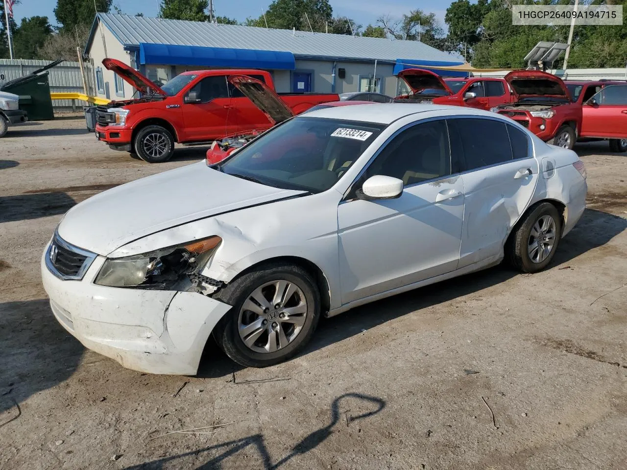 1HGCP26409A194715 2009 Honda Accord Lxp