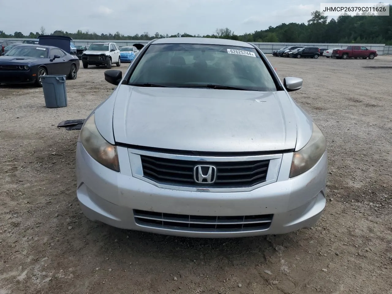 2009 Honda Accord Lx VIN: JHMCP26379C011626 Lot: 62625744