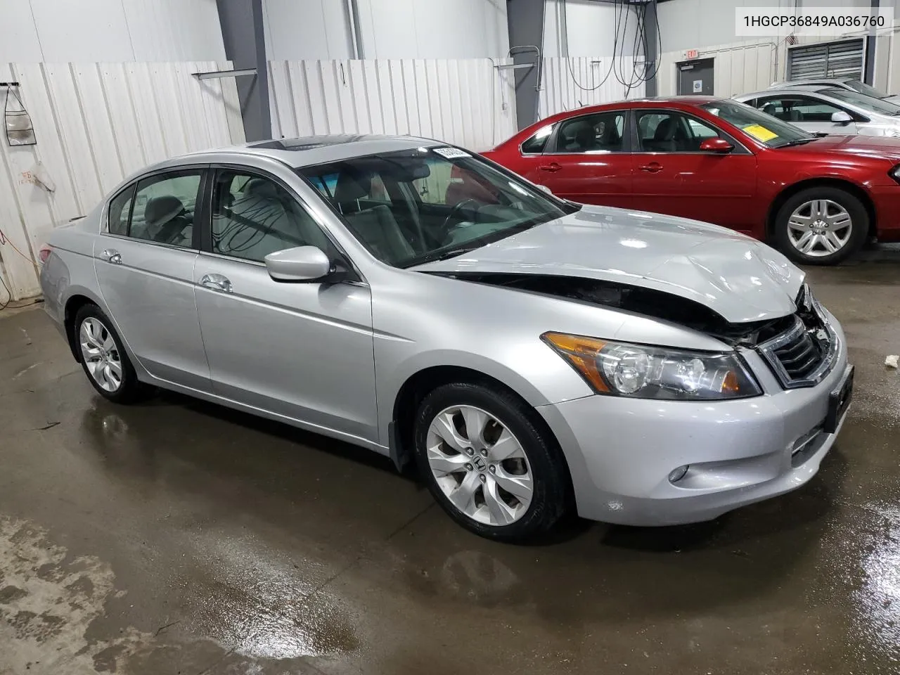 2009 Honda Accord Exl VIN: 1HGCP36849A036760 Lot: 63543054