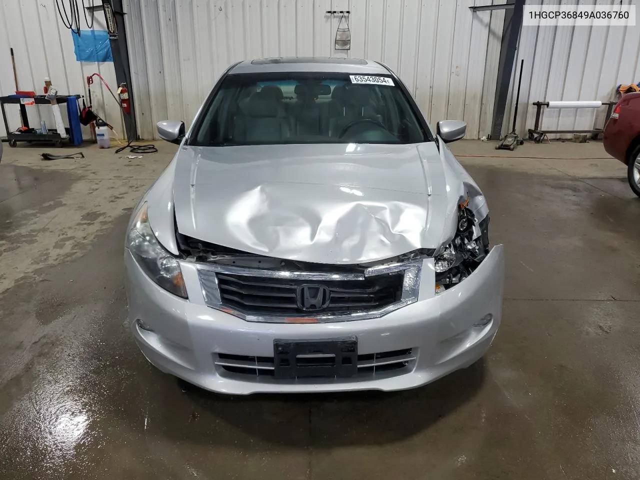 2009 Honda Accord Exl VIN: 1HGCP36849A036760 Lot: 63543054