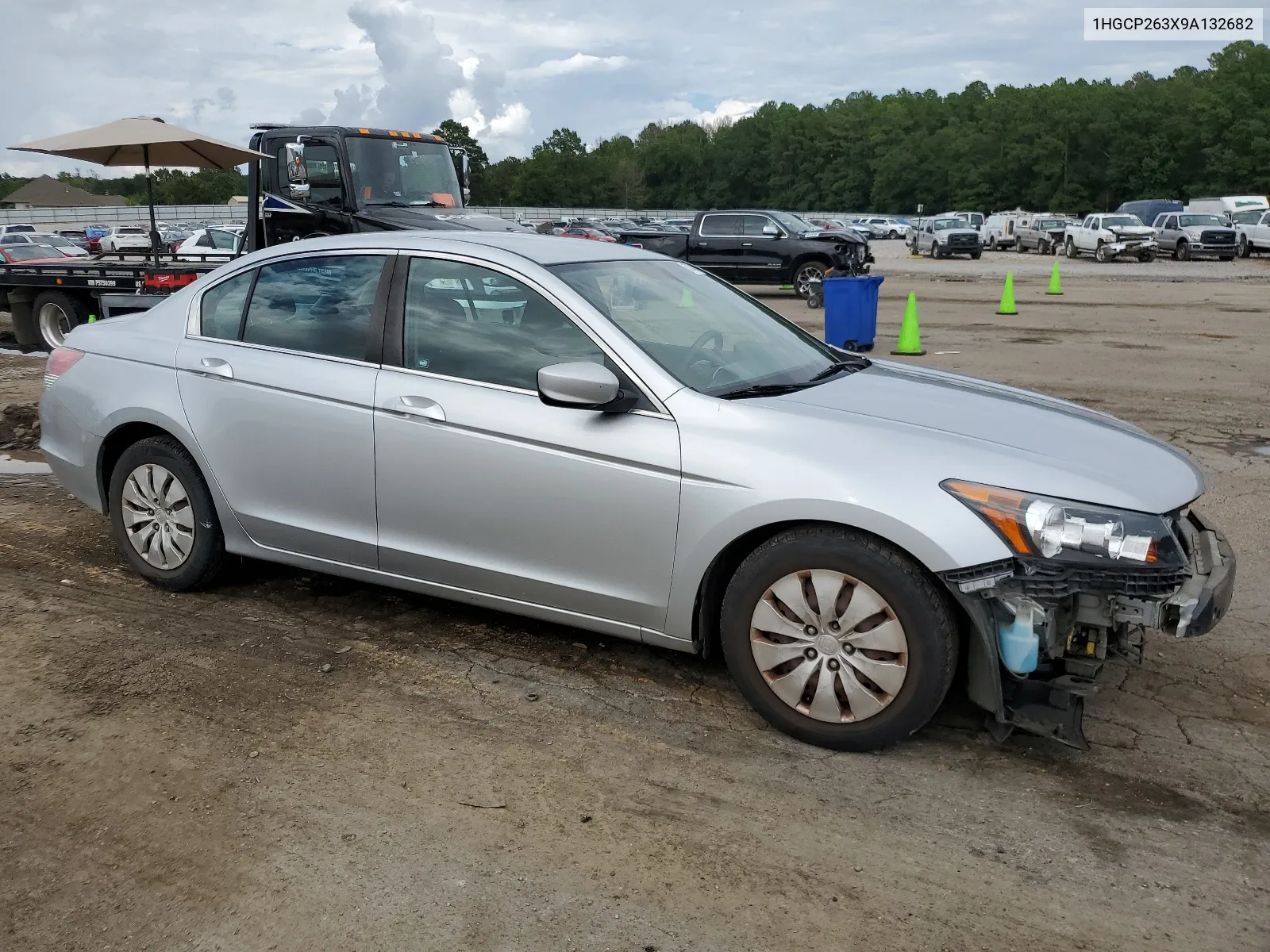 2009 Honda Accord Lx VIN: 1HGCP263X9A132682 Lot: 63801874