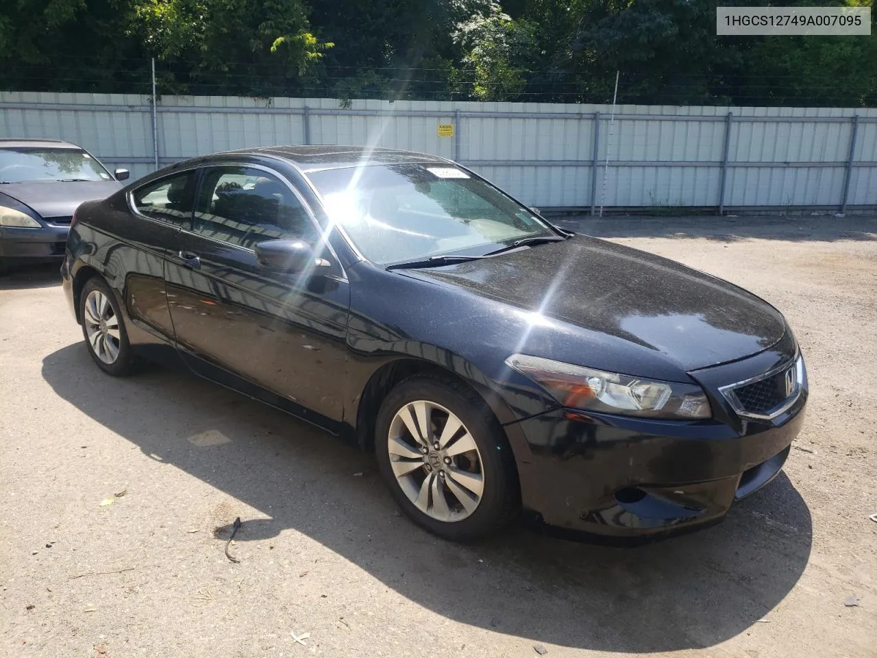 1HGCS12749A007095 2009 Honda Accord Ex