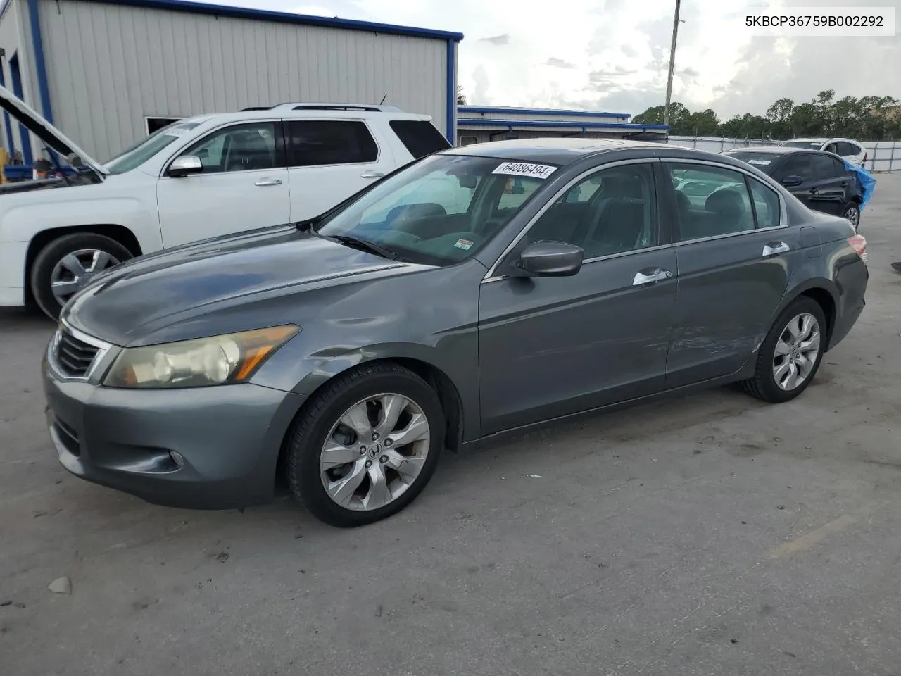 2009 Honda Accord Ex VIN: 5KBCP36759B002292 Lot: 64086494