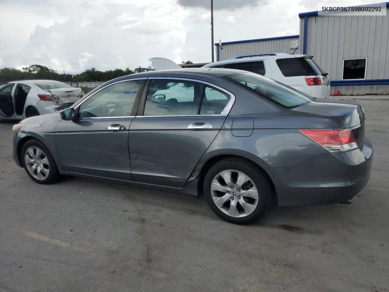 5KBCP36759B002292 2009 Honda Accord Ex