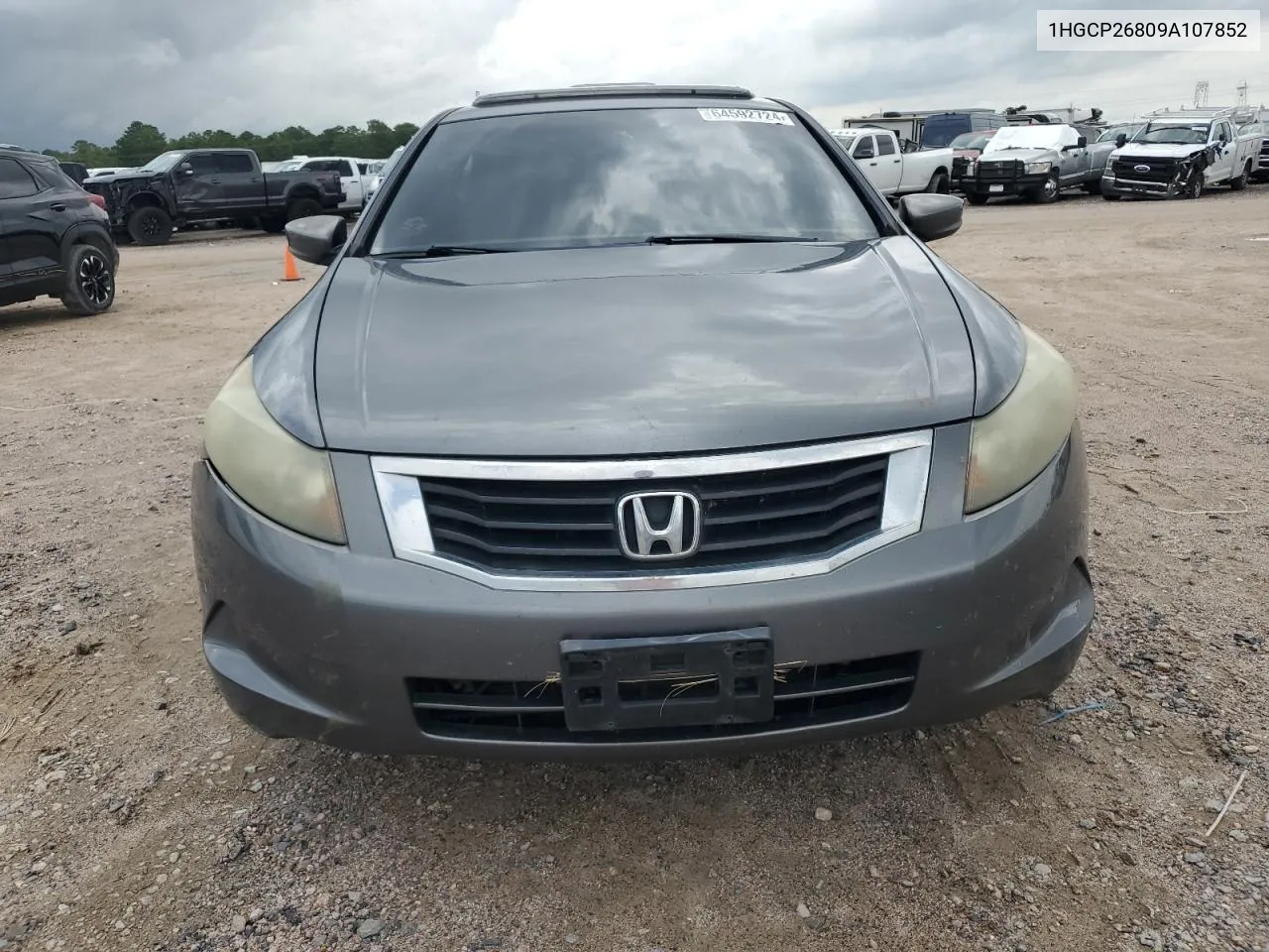 1HGCP26809A107852 2009 Honda Accord Exl