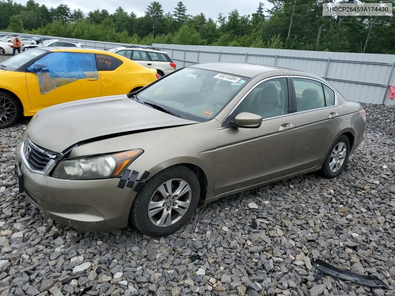 2009 Honda Accord Lxp VIN: 1HGCP26459A174430 Lot: 65015384