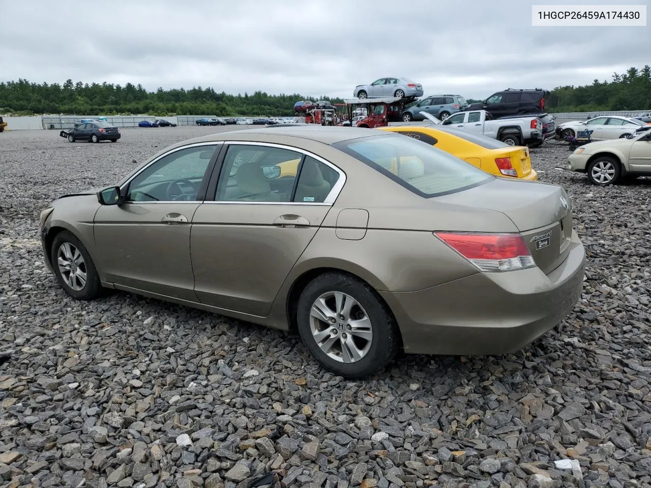 2009 Honda Accord Lxp VIN: 1HGCP26459A174430 Lot: 65015384