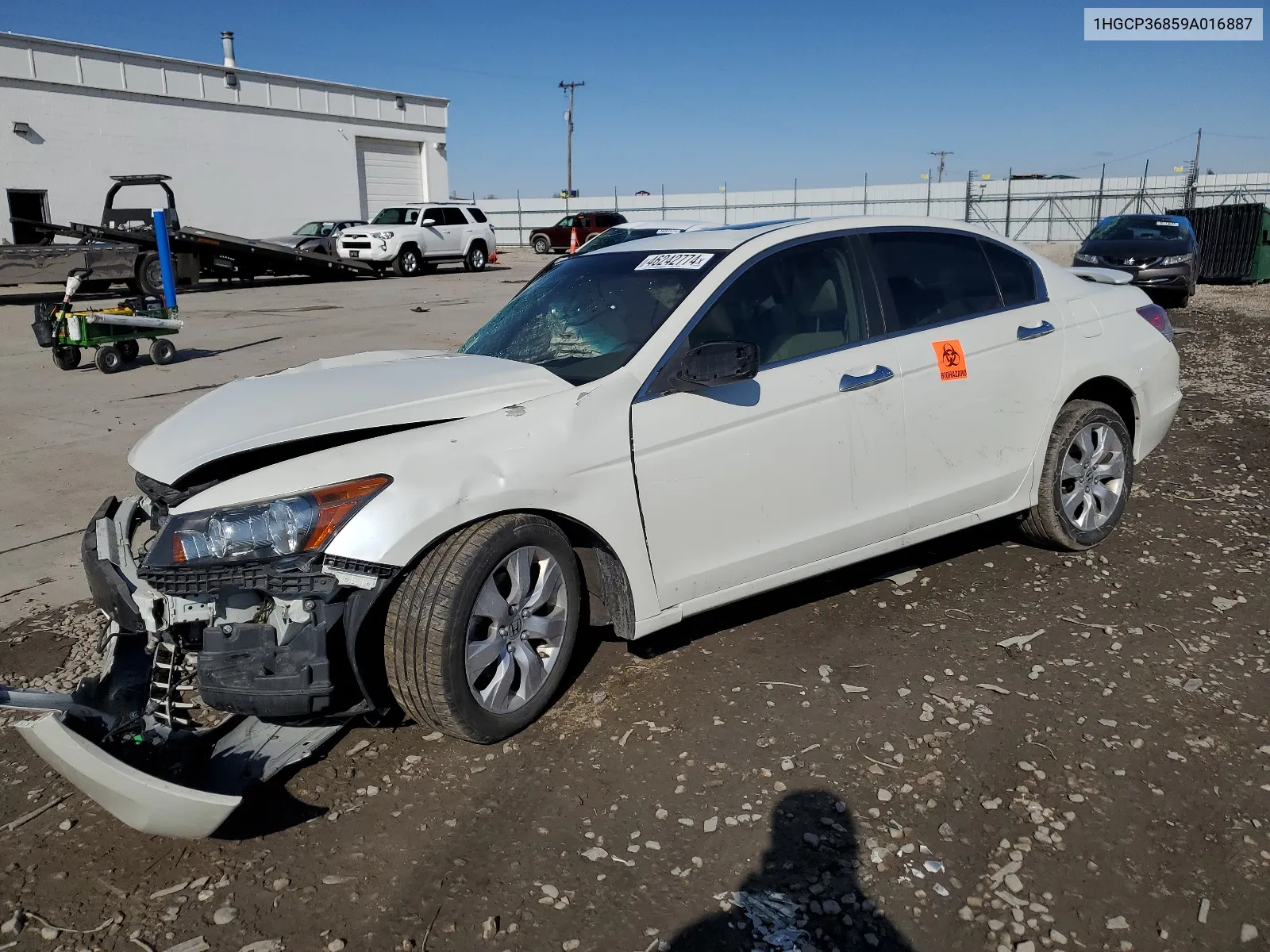 1HGCP36859A016887 2009 Honda Accord Exl