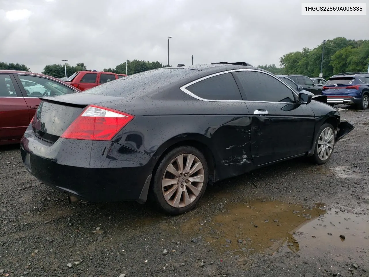 1HGCS22869A006335 2009 Honda Accord Exl