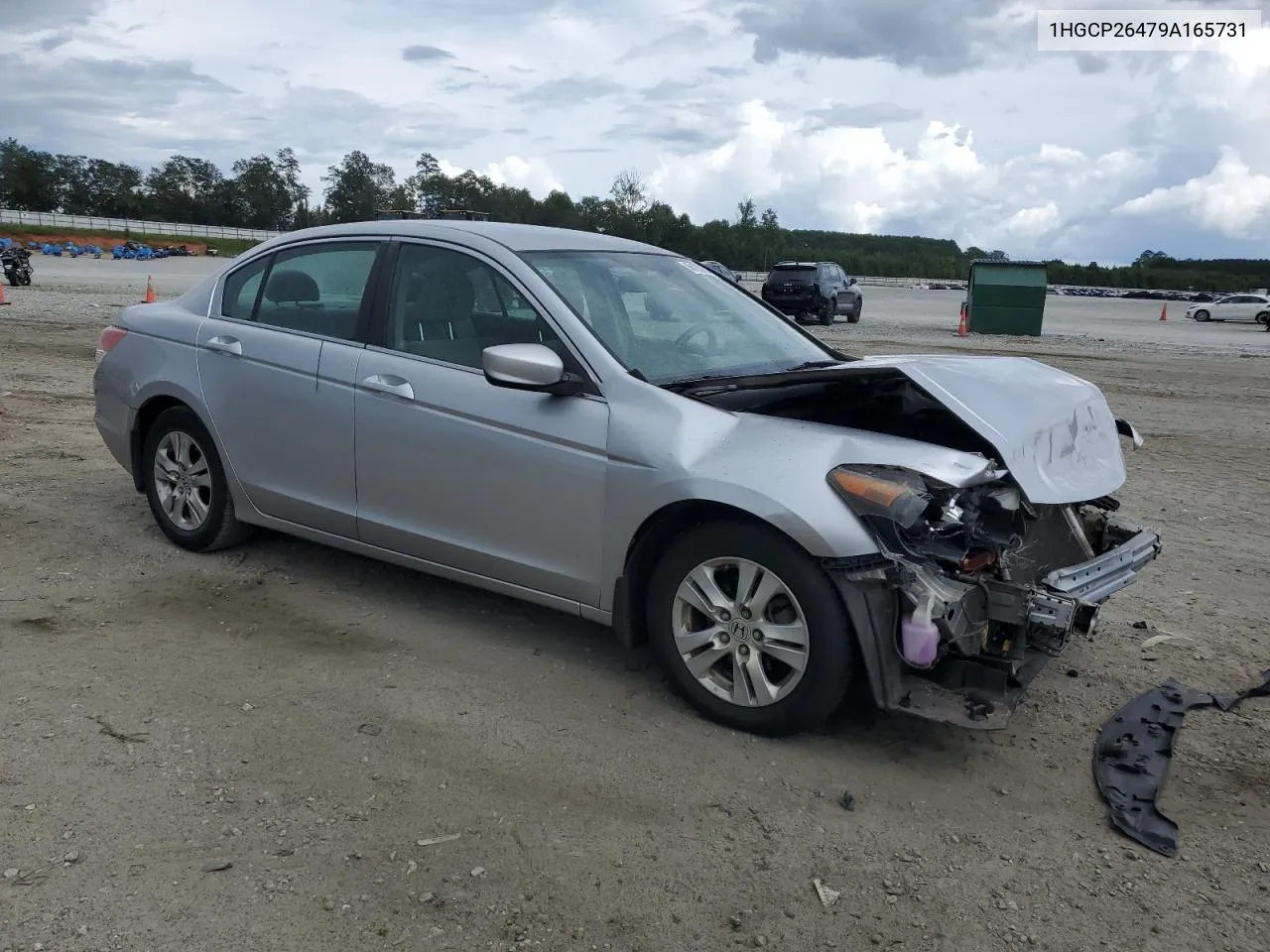 2009 Honda Accord Lxp VIN: 1HGCP26479A165731 Lot: 66133134