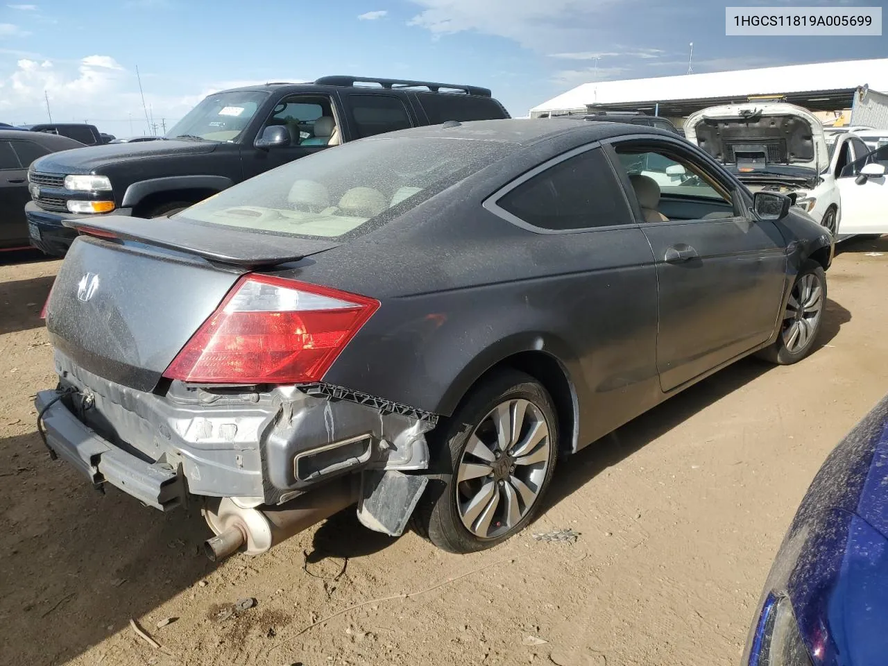 1HGCS11819A005699 2009 Honda Accord Exl