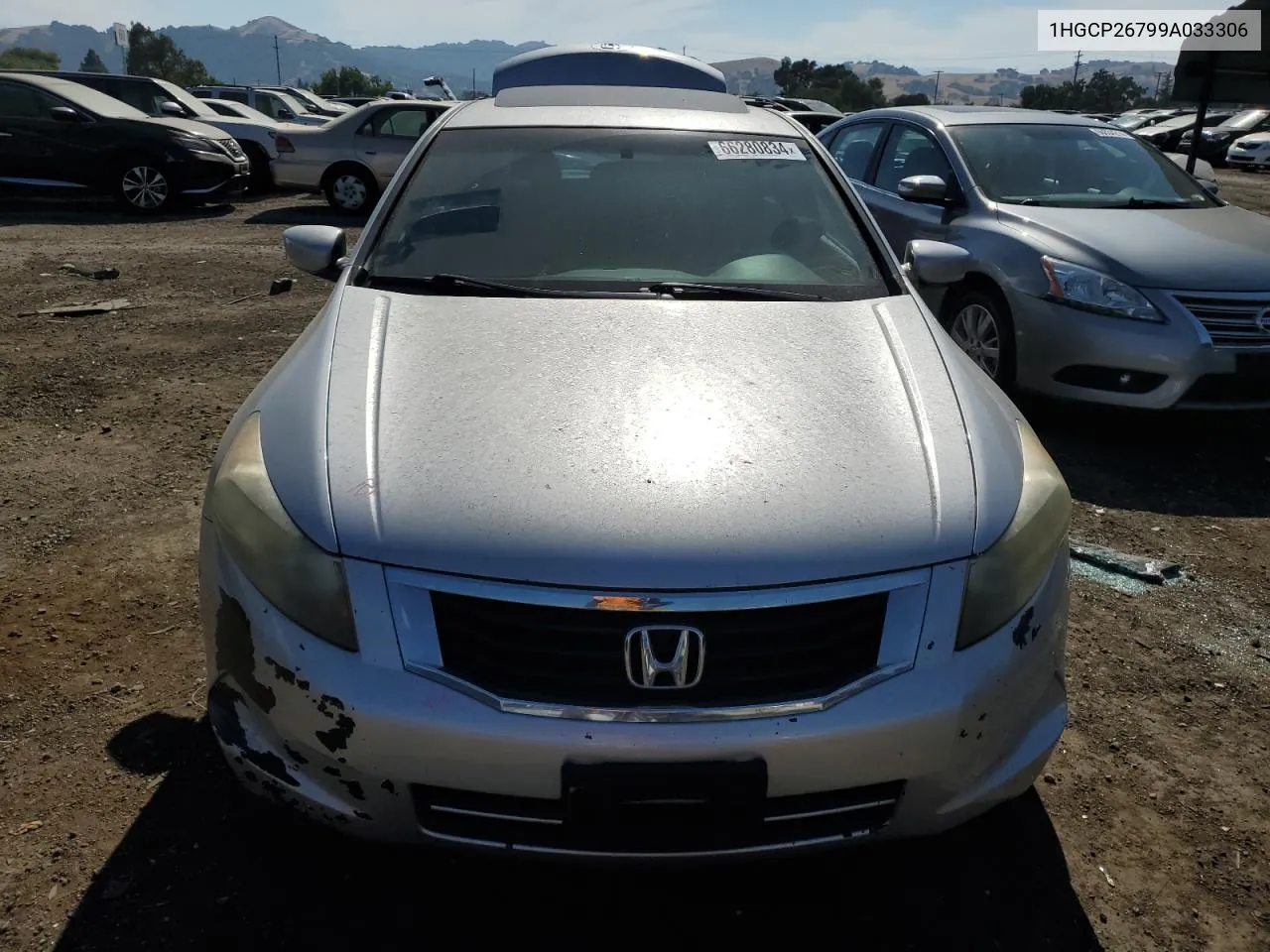 2009 Honda Accord Ex VIN: 1HGCP26799A033306 Lot: 66280834