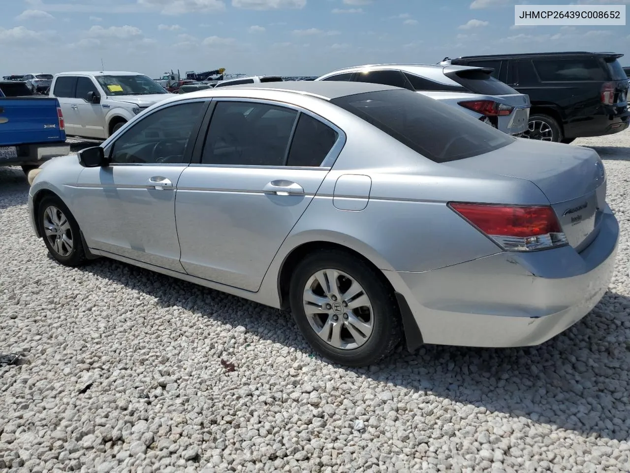 2009 Honda Accord Lxp VIN: JHMCP26439C008652 Lot: 66730734