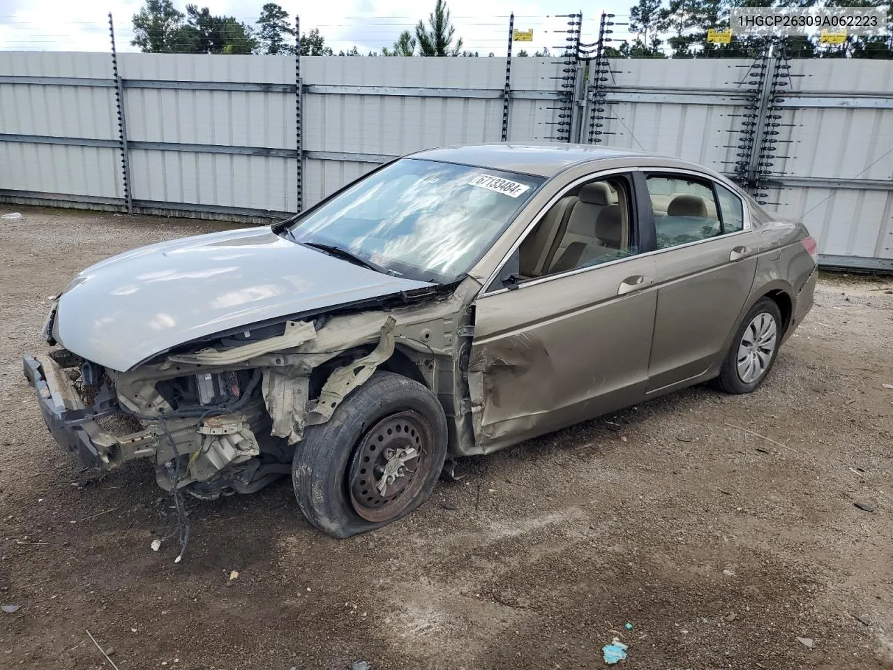 1HGCP26309A062223 2009 Honda Accord Lx