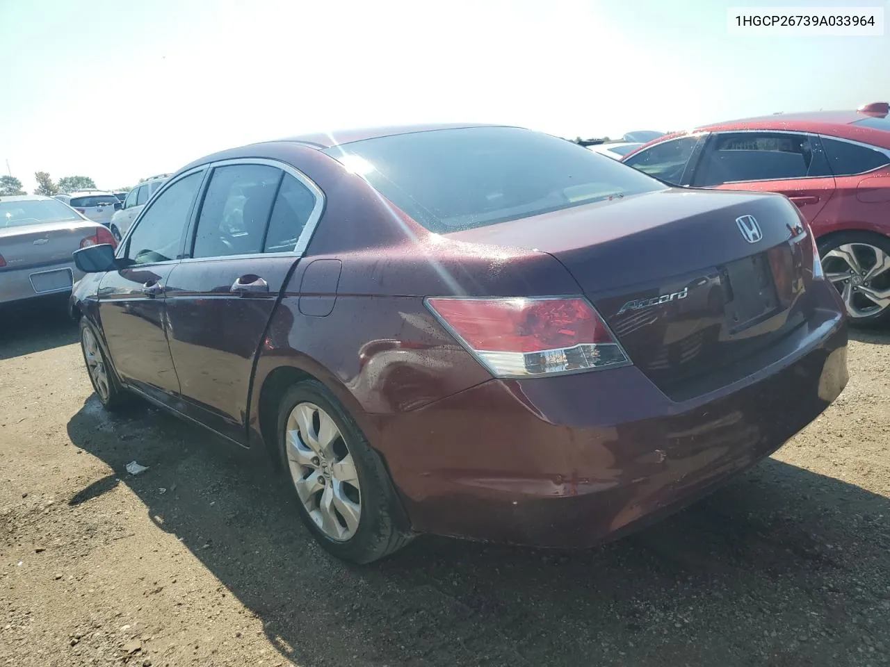 2009 Honda Accord Ex VIN: 1HGCP26739A033964 Lot: 67266334