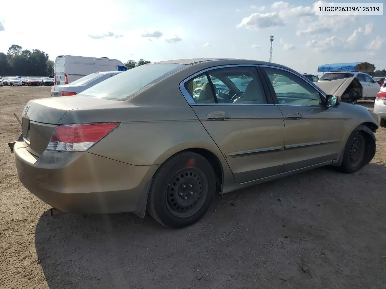 2009 Honda Accord Lx VIN: 1HGCP26339A125119 Lot: 67582394