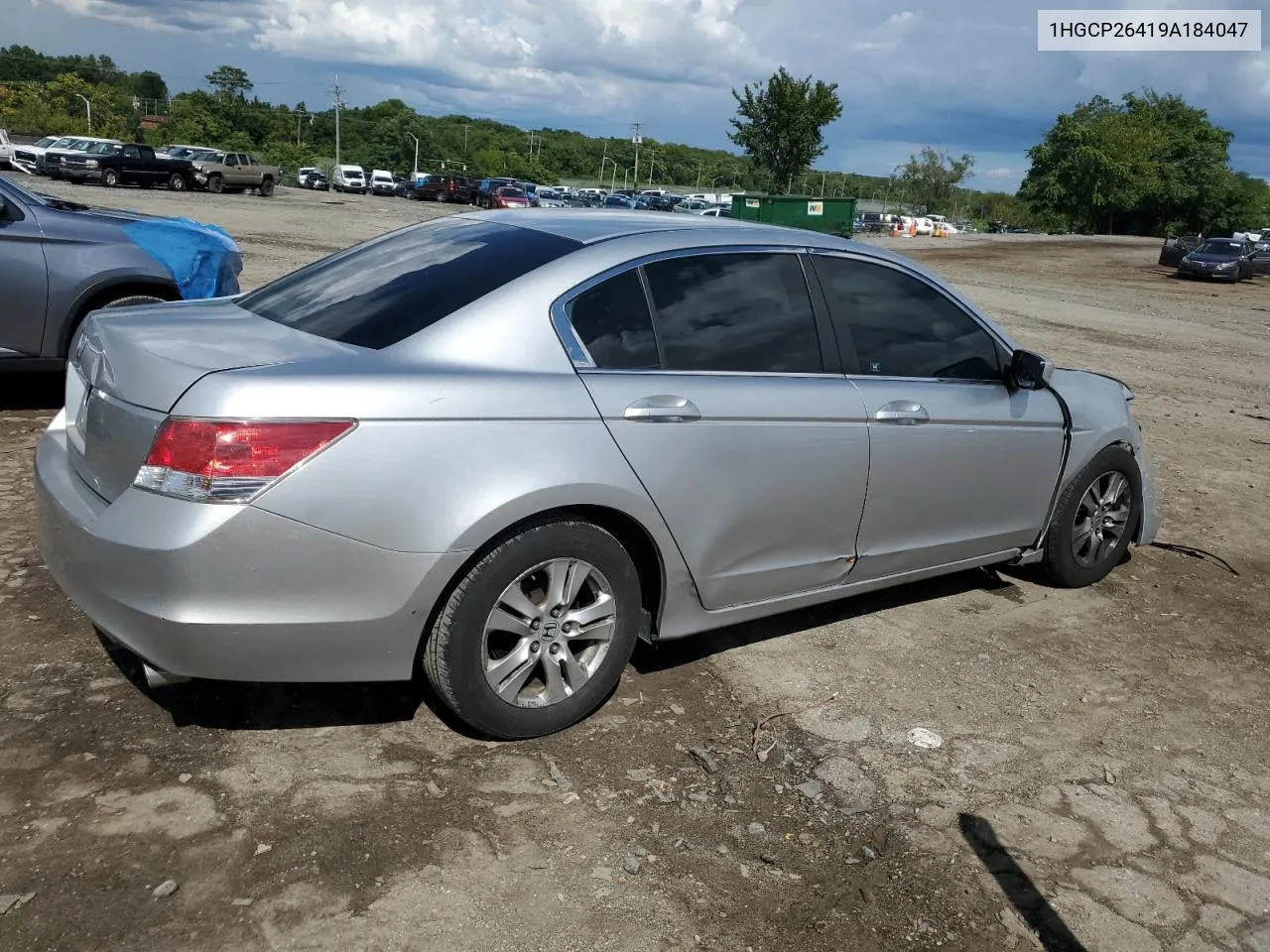 2009 Honda Accord Lxp VIN: 1HGCP26419A184047 Lot: 67860754