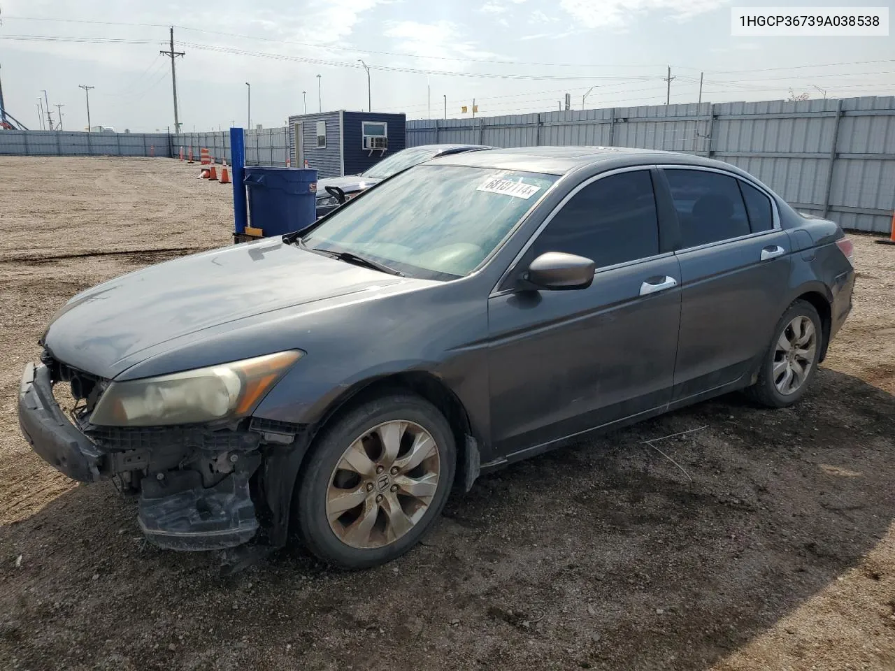 2009 Honda Accord Ex VIN: 1HGCP36739A038538 Lot: 68107114