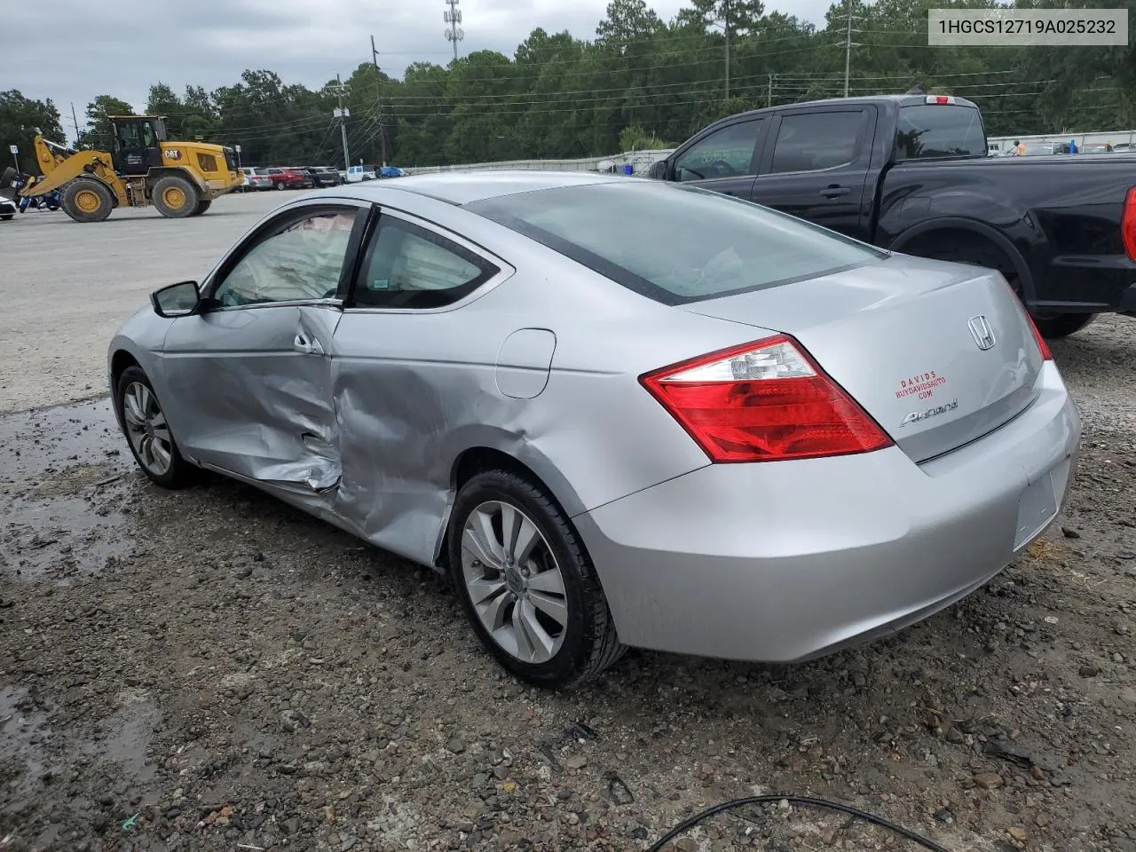 2009 Honda Accord Ex VIN: 1HGCS12719A025232 Lot: 68225544