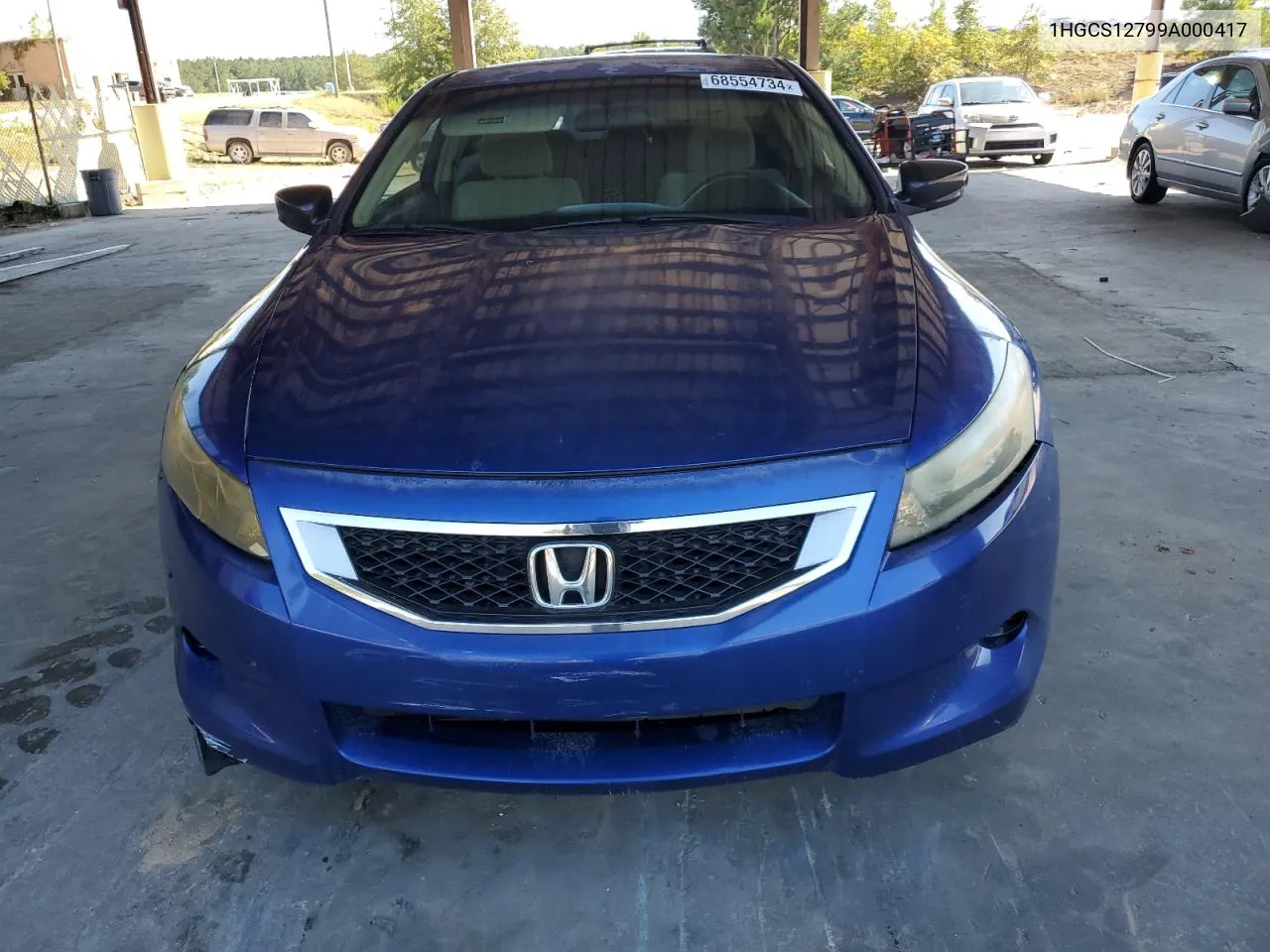 2009 Honda Accord Ex VIN: 1HGCS12799A000417 Lot: 68554734