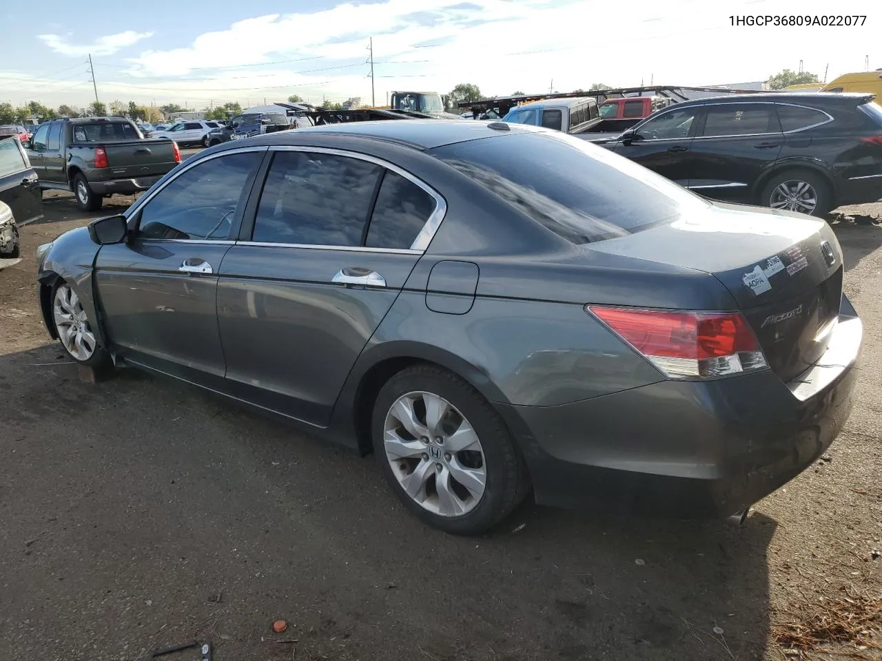 1HGCP36809A022077 2009 Honda Accord Exl