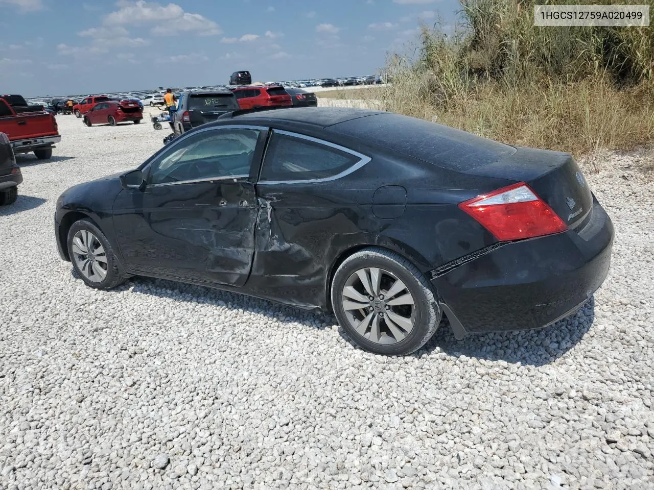 1HGCS12759A020499 2009 Honda Accord Ex