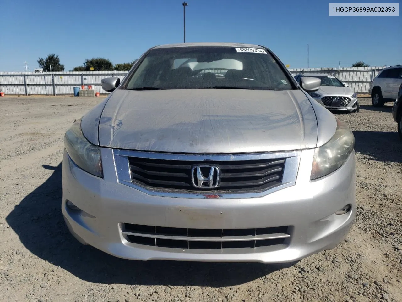 2009 Honda Accord Exl VIN: 1HGCP36899A002393 Lot: 68699334