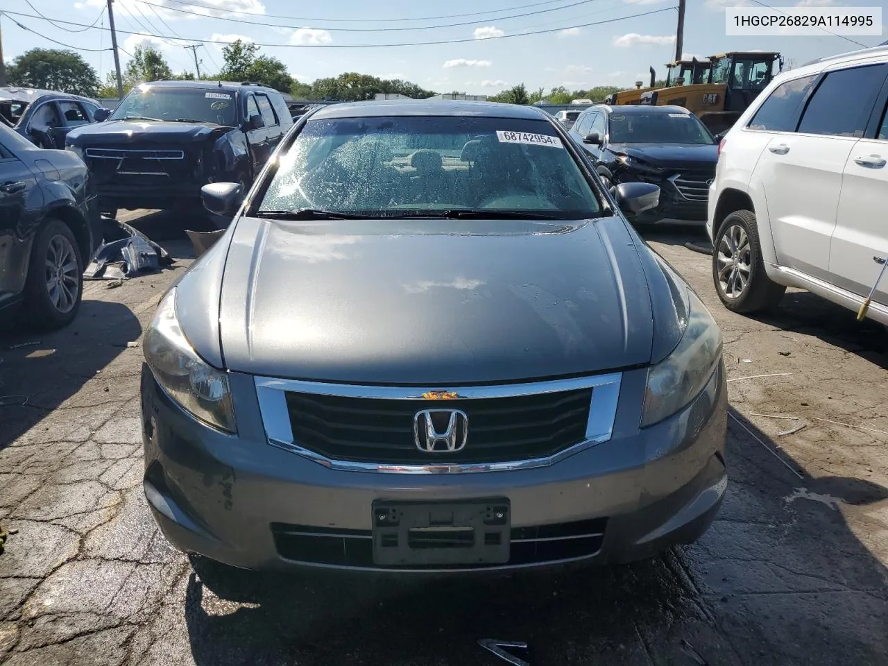 1HGCP26829A114995 2009 Honda Accord Exl