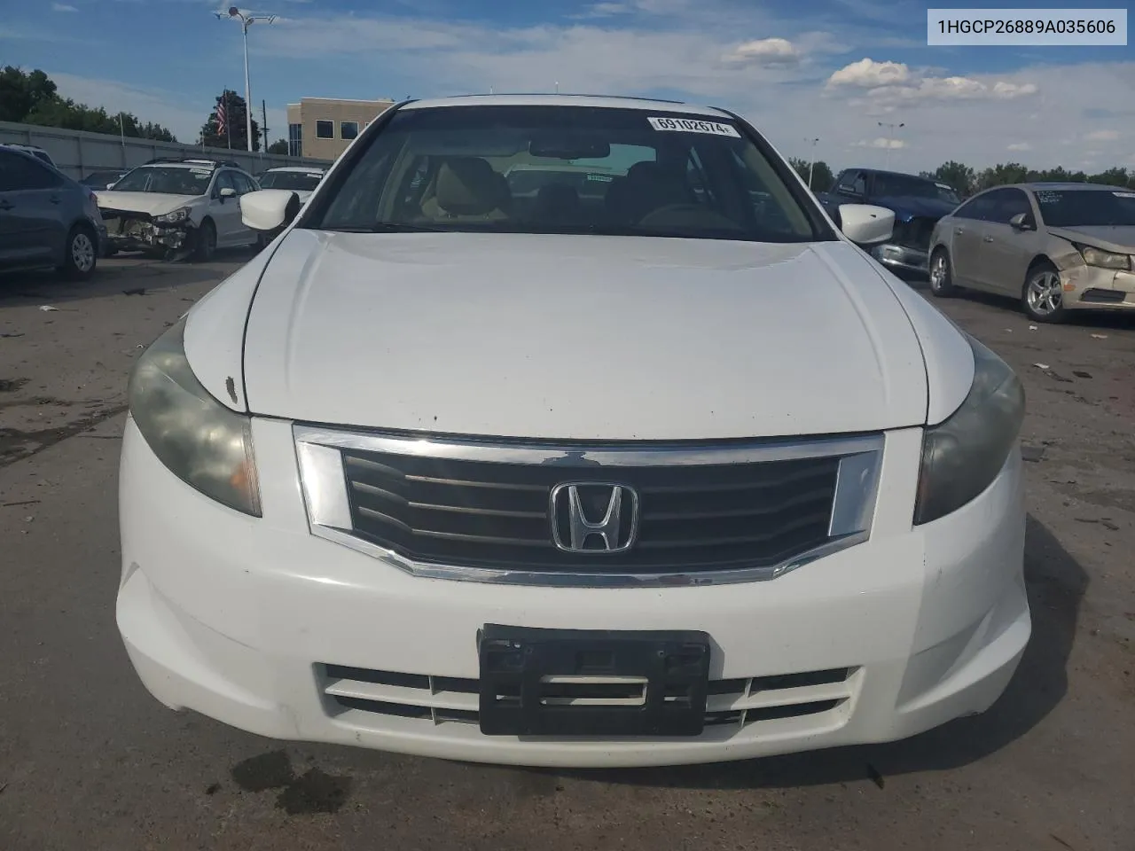 2009 Honda Accord Exl VIN: 1HGCP26889A035606 Lot: 69102674