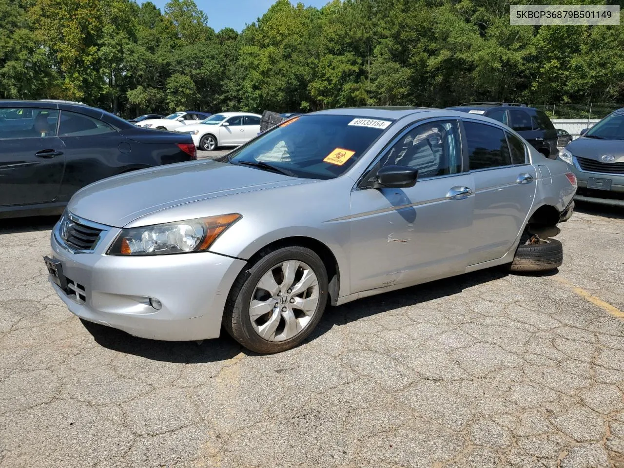 2009 Honda Accord Exl VIN: 5KBCP36879B501149 Lot: 69133154