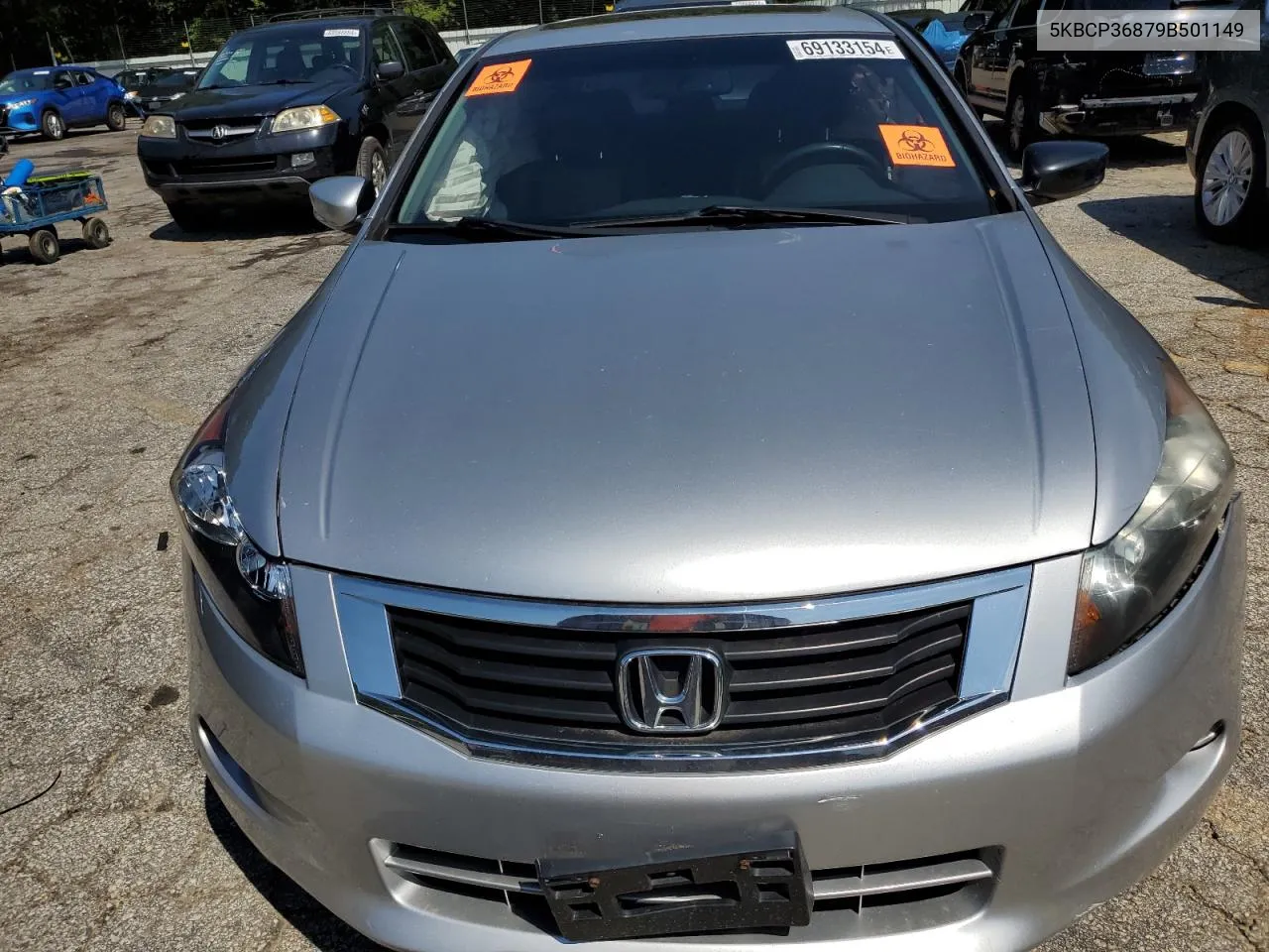 2009 Honda Accord Exl VIN: 5KBCP36879B501149 Lot: 69133154