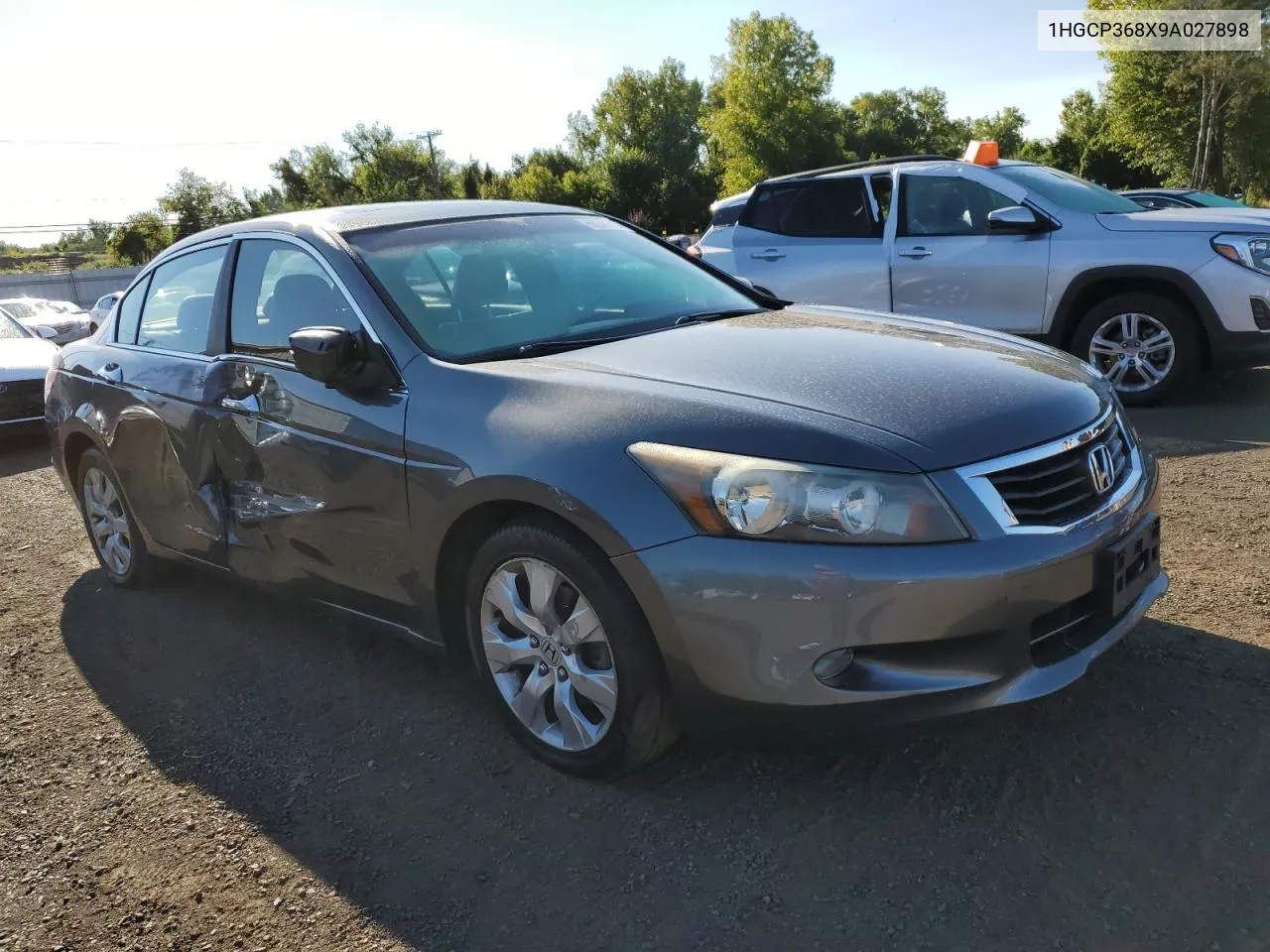 2009 Honda Accord Exl VIN: 1HGCP368X9A027898 Lot: 69346734