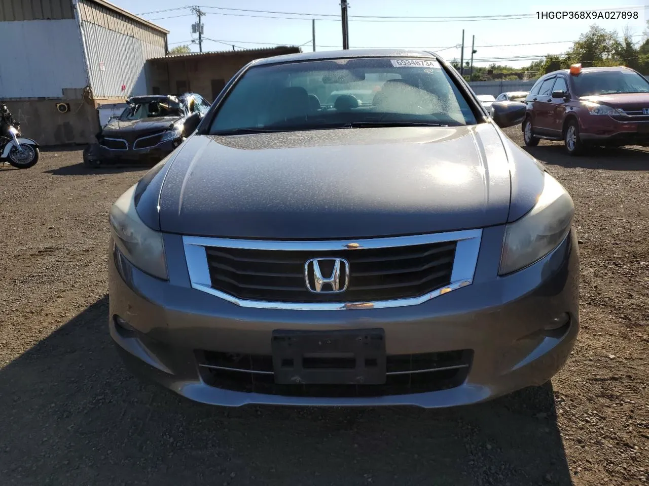 2009 Honda Accord Exl VIN: 1HGCP368X9A027898 Lot: 69346734