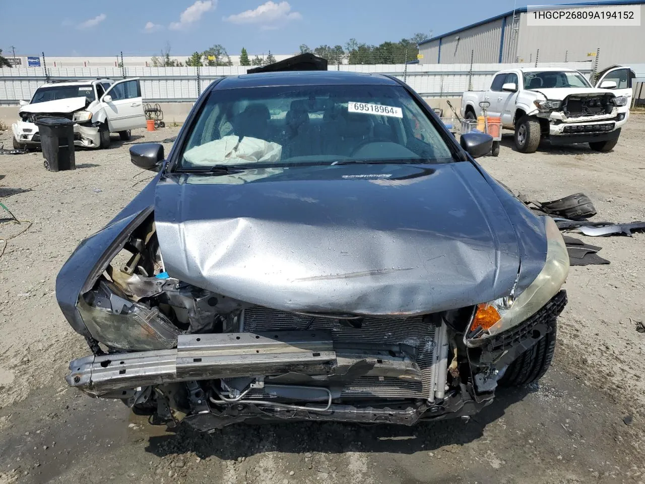 2009 Honda Accord Exl VIN: 1HGCP26809A194152 Lot: 69518964