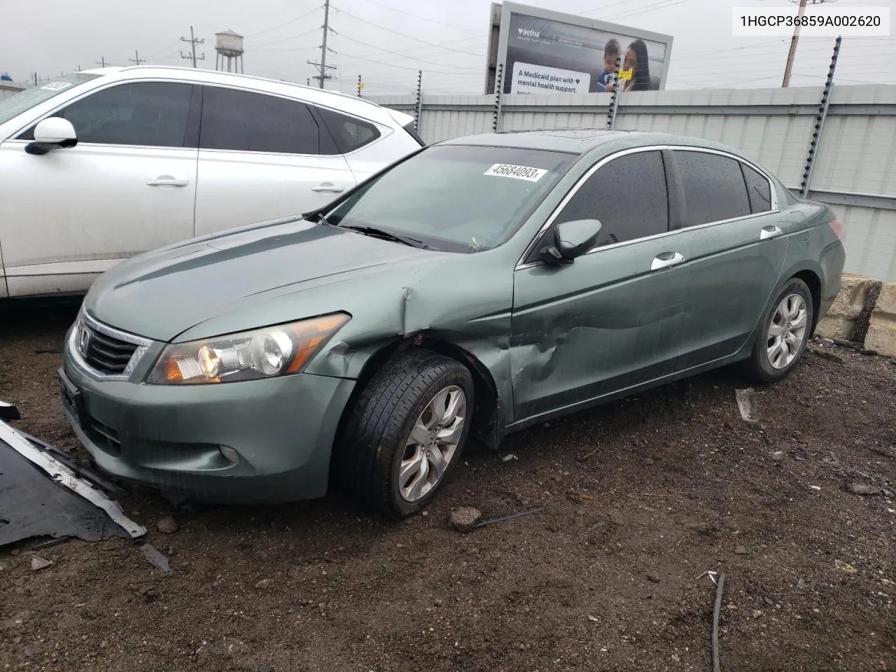 2009 Honda Accord Exl VIN: 1HGCP36859A002620 Lot: 69769013