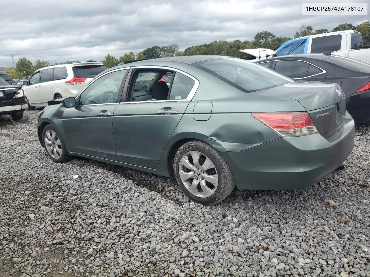 2009 Honda Accord Ex VIN: 1HGCP26749A178107 Lot: 69778694