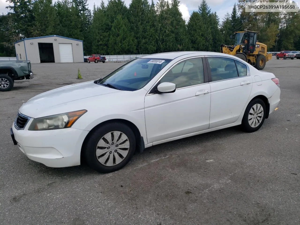 1HGCP26399A195658 2009 Honda Accord Lx