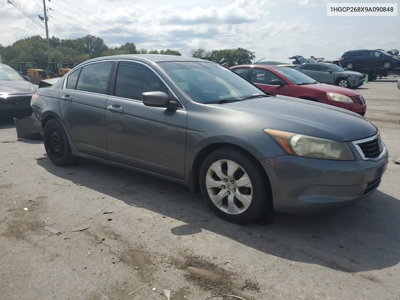 2009 Honda Accord Exl VIN: 1HGCP268X9A090848 Lot: 69943174