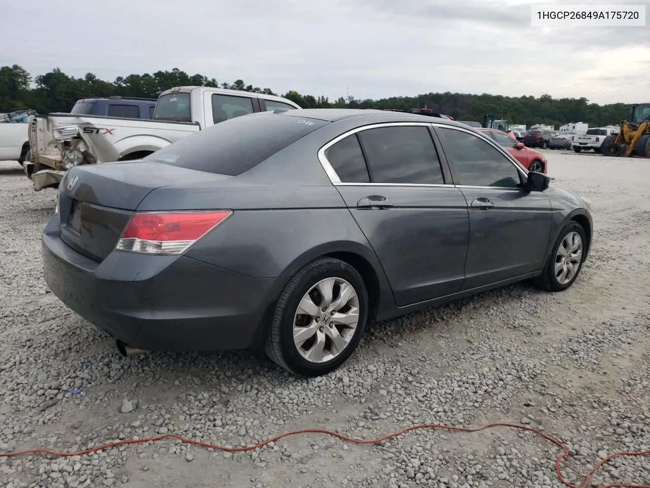 2009 Honda Accord Exl VIN: 1HGCP26849A175720 Lot: 70380814