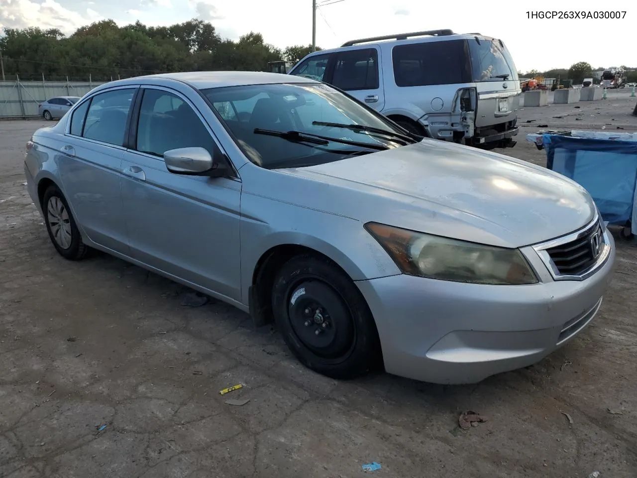 2009 Honda Accord Lx VIN: 1HGCP263X9A030007 Lot: 70382154