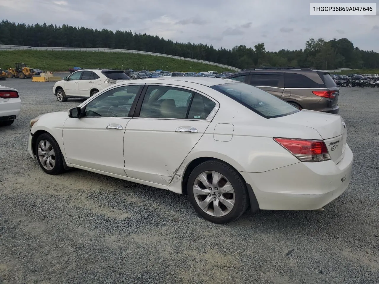 1HGCP36869A047646 2009 Honda Accord Exl