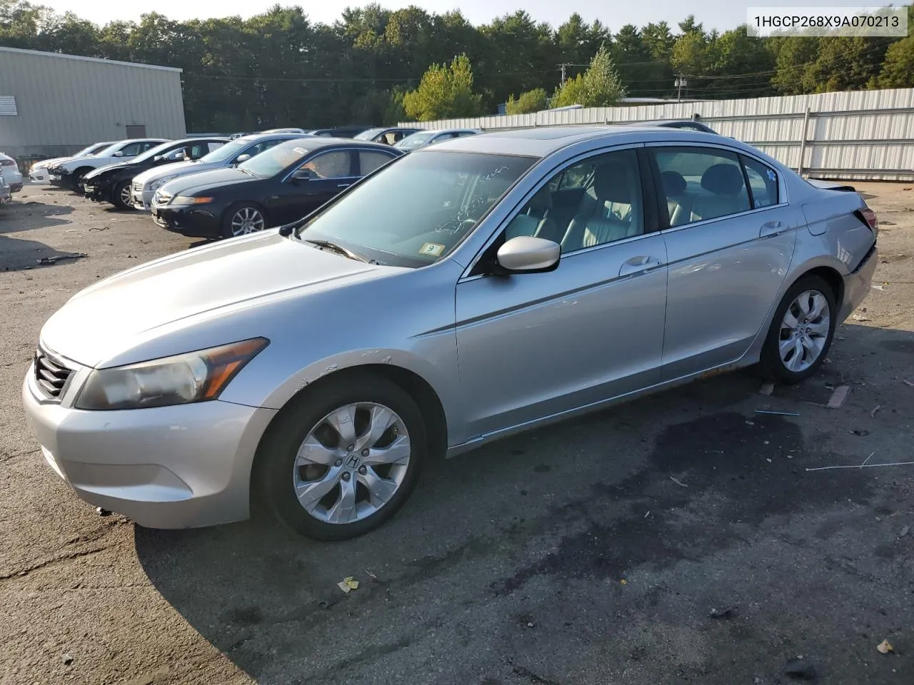 2009 Honda Accord Exl VIN: 1HGCP268X9A070213 Lot: 70489704