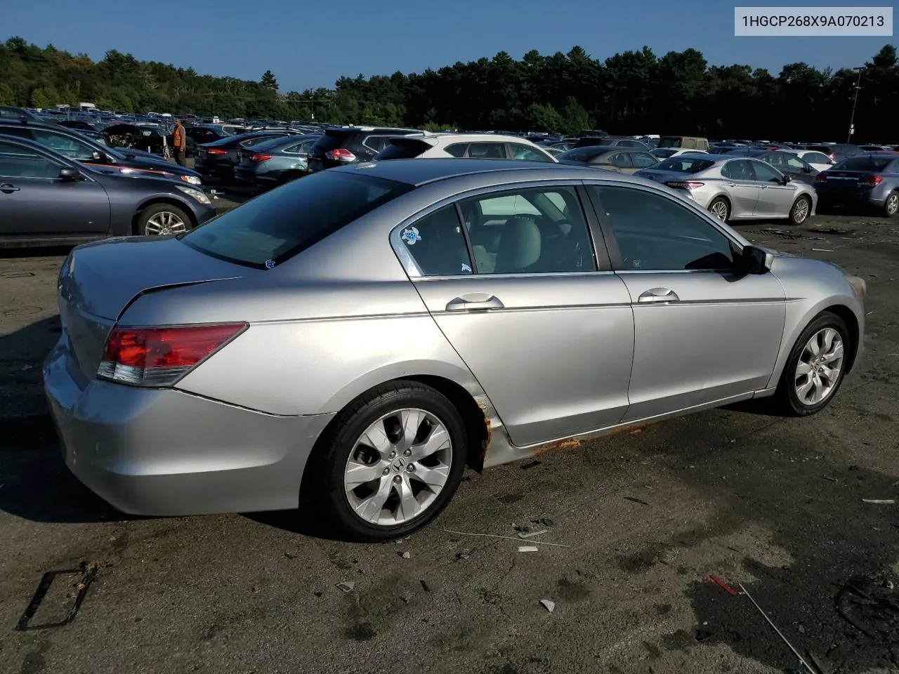 2009 Honda Accord Exl VIN: 1HGCP268X9A070213 Lot: 70489704