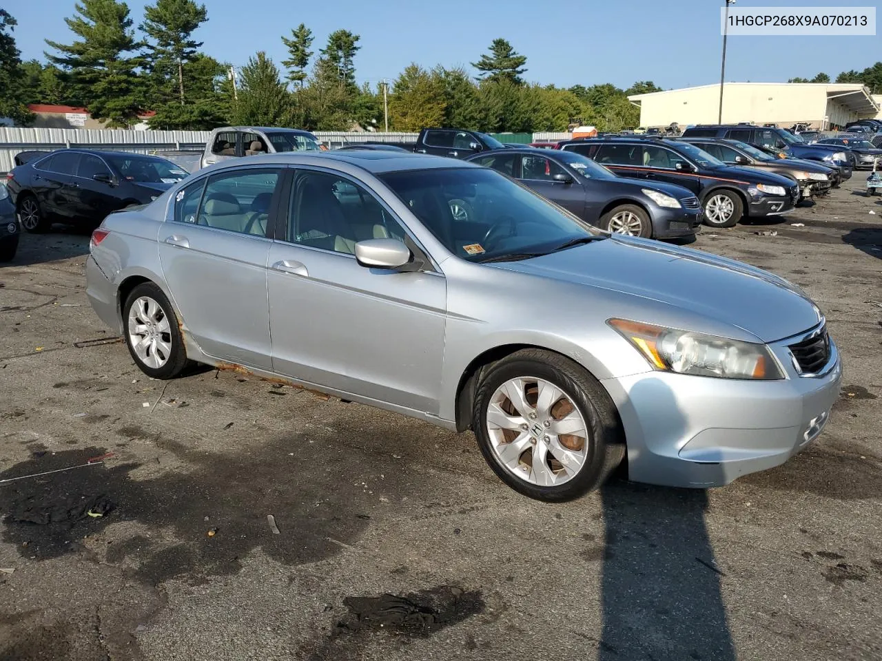 2009 Honda Accord Exl VIN: 1HGCP268X9A070213 Lot: 70489704